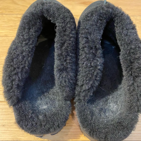 Ugg Coquette Slippers Shearling Fur Mules Slides In Black size 9 - Picture 7 of 13